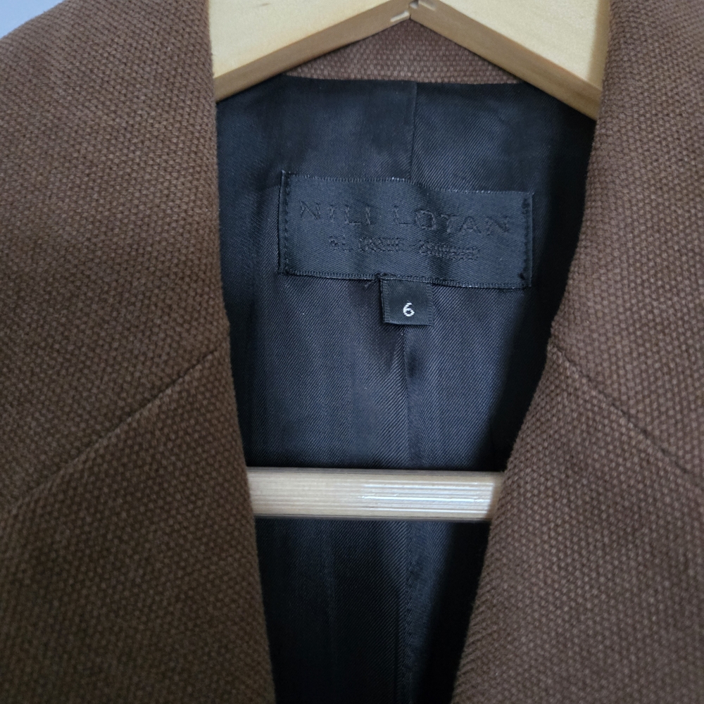 Nili Lotan Brown Blazer - Picture 3 of 5